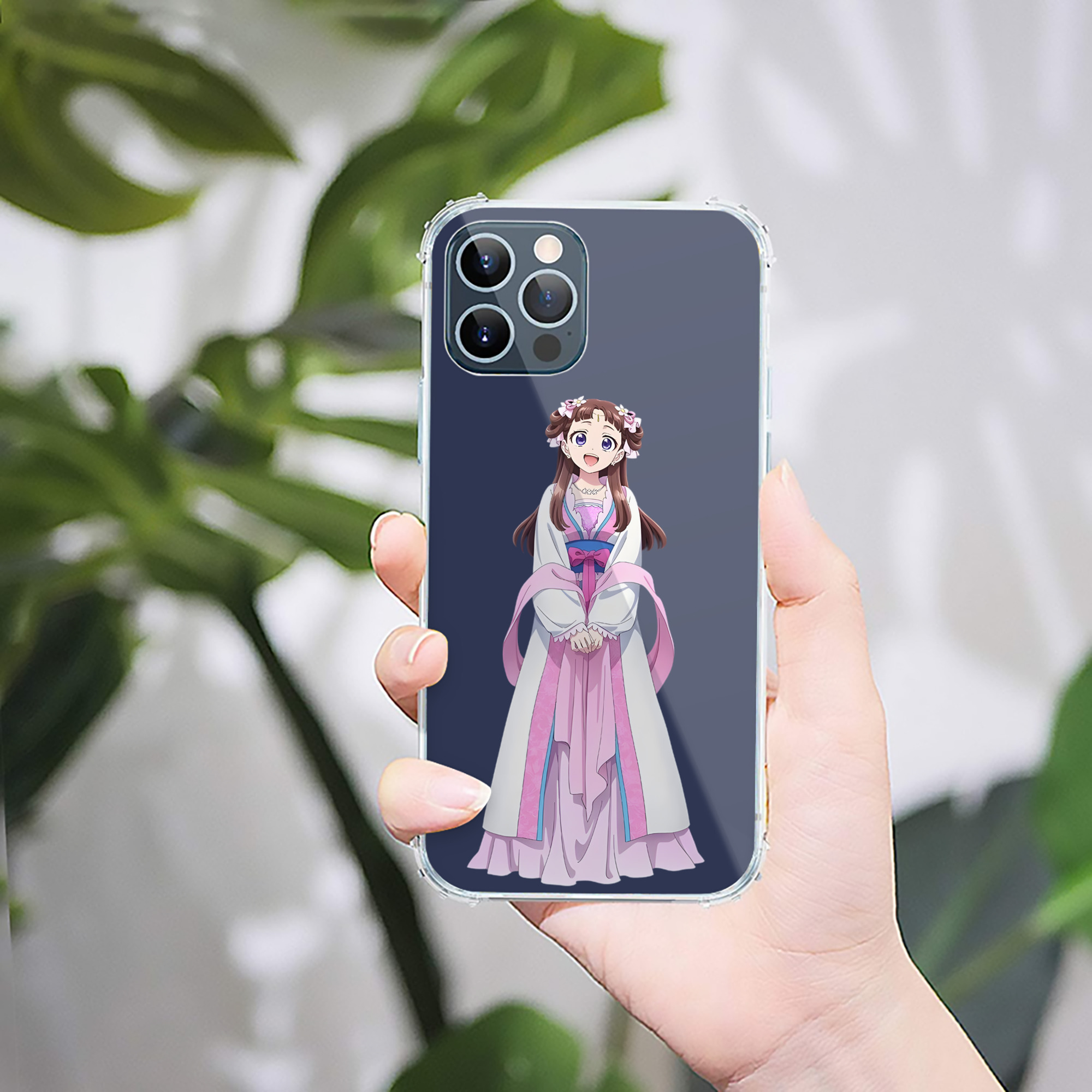（画像用） 薬屋のひとりごと The Apothecary Diaries 【iPhone 12シリーズ対応】透明スマホケース（クリアソフトケース）